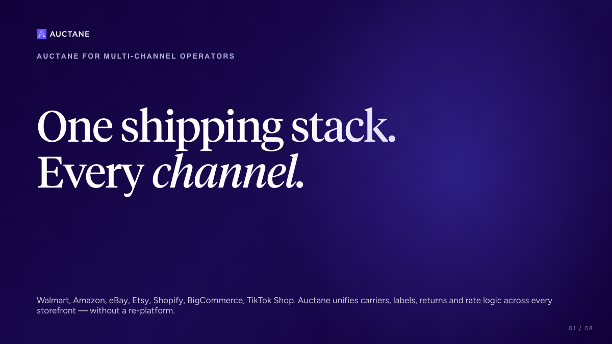 Sales deck